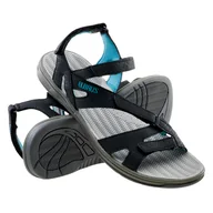 Sandały damskie - Damskie Sandały ELBRUS LAREN WO'S 4785-BLK/LT BLUE - miniaturka - grafika 1