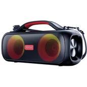 Głośniki przenośne - Głośnik mobilny WEKOME D38 Yinla Series Czarny - miniaturka - grafika 1