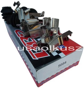 Zestaw montażowy klocków D945 zaciski Akebono Jeep Grand Cherokee 1999-2004 - Układ hamulcowy - akcesoria - miniaturka - grafika 1