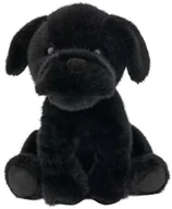 Maskotki i pluszaki - Maskotka Piesek Buldog Czarny Bulldog Siedzący Realistyczny - 25Cm - miniaturka - grafika 1