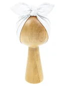 Czapki damskie - Dziewczęca czapka chrzest kokarda Nicol r.80/86 - miniaturka - grafika 1