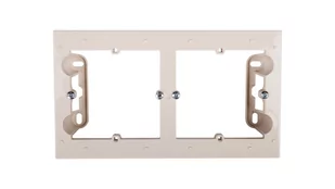 Kontakt Kontakt_Simon Puszka natynkowa 2-krotna do ramek PREMIUM. Głębokość 35 mm krem DPN2/41 - Wyłączniki światła i elektryczne - miniaturka - grafika 1