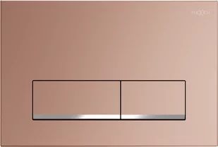 Mexen Fenix 12 przycisk spłukujący, różowe złoto - 601205 - Przyciski spłukujące - miniaturka - grafika 1