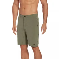 Kąpielówki męskie - Szorty Nike Flow 9" NESSC515 240 80 cm zielony - miniaturka - grafika 1