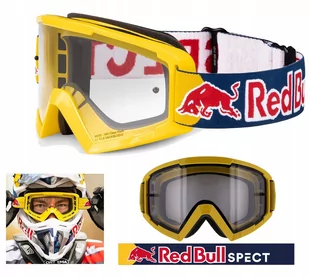 REDBULL SPECT SPECT Whip Goggles with Nose Guard, żółty/niebieski 2021 Gogle WHIP-009 - Gogle narciarskie - miniaturka - grafika 1