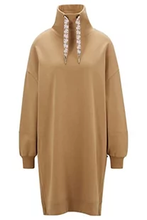 BOSS Bluza damska, średni beż, L - Bluzy damskie - miniaturka - grafika 1