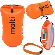 Pływanie - Bojka asekuracyjna MOLTI BA001 pomarańczowa - miniaturka - grafika 1