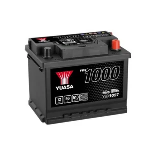 Akumulator YUASA 12V 56Ah 510A YBX1027  w 24 h. Do 100 dni na zwrot. 100 tys. Klientów. - Akumulatory samochodowe - miniaturka - grafika 1