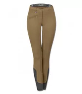 Bryczesy - Waldhausen Bryczesy ELT FUN SPORT SILICONE damskie - pełny silikonowy lej - camel - miniaturka - grafika 1