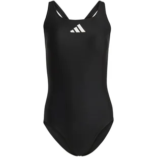 Kostium kąpielowy damski adidas 3 Bar Logo czarny HS1747 40 - Stroje kąpielowe - miniaturka - grafika 1