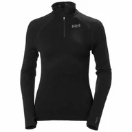 Bluzy sportowe damskie - Bluza damska 1/2 zip Helly Hansen h1 pro lifa seamless - miniaturka - grafika 1