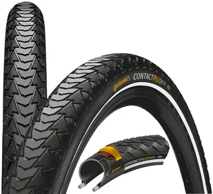 Continental Opony Contact Plus Reflex, czarny 0101003 - Opony rowerowe - miniaturka - grafika 1