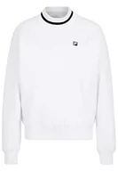 Bluzy damskie - FILA Bluza damska BIALYSTOK Crew, jasna biel, S, Bright White, S - miniaturka - grafika 1