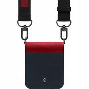 Etui i futerały do telefonów - Etui SPIGEN Compoty do Samsung Galaxy Z Flip 4 Czerwono-granatowy - miniaturka - grafika 1