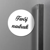 Gadżety dla niej i dla niego - Magnes na lodówkę z MDF-u z Twoim nadrukiem - miniaturka - grafika 1