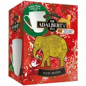 Herbata - ADALBERT'S ZESTAW CUD MIÓD Herbata Miód i Cytryna + Kubek do herbaty - miniaturka - grafika 1