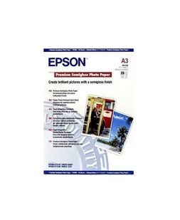 papier Epson Premium Semigloss Photo Paper, DIN A3, 251g/m2, 20 Arkuszy (Jest na magazynie) - Papier do drukarek - miniaturka - grafika 1