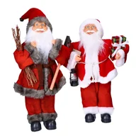 Ozdoby bożonarodzeniowe - Mikołaj - Figura Siekierka / Prezent 24X14X45Cm - miniaturka - grafika 1