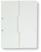 Teczki i skoroszyty - Skoroszyt A4 300gsm papierowy oczkowy 35szt - miniaturka - grafika 1