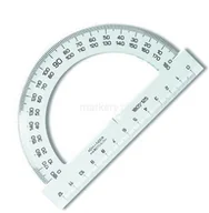 Szkolne artykuły papiernicze - Koh-I-Noor Katomierz Plast 180 /12cm 074623800000 Pbh - miniaturka - grafika 1