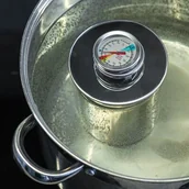 Termometry kuchenne - Termometr do szynkowaru 0,8 kg tarcza 0 - 120°C - miniaturka - grafika 1