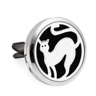 Zapachy samochodowe - Dyfuzor aromaterapeutyczny do samochodu - model KOCUR, bezpieczny i zdrowy do olejków eterycznych - miniaturka - grafika 1