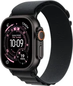 Smartwatch - Apple Watch Ultra 3 GPS + Cellular 49mm Black Titanium Alpine Loop M Czarny - miniaturka - grafika 1