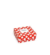 Skarpetki męskie - Happy Socks Christmas Gift Box, kolorowe i zabawne, Skarpety dla kobiet i mężczyzn, Czerwony-Biały 2 pary (41-46) - miniaturka - grafika 1