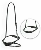 Akcesoria jeździeckie - Kieffer Nachrapnik skórzany angielski (kombinowany) VARIO - miniaturka - grafika 1