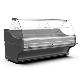 Lada chłodnicza grawitacyjna CEBEA WEGA WCh-6/1B 258/110 (PLUG-IN) - Szafy i witryny chłodnicze - miniaturka - grafika 1