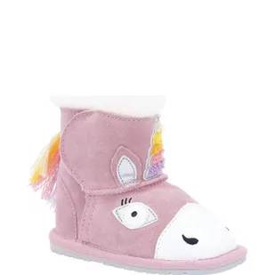 EMU Australia Skórzane śniegowce Magical Unicorn - Buty dla dziewczynek - miniaturka - grafika 1