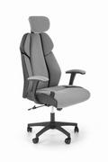 Fotele i krzesła biurowe - Fotel Chrono popielaty - miniaturka - grafika 1