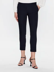 Morgan Spodnie materiałowe 211-PROSY.F Granatowy Slim Fit - Spodnie damskie - miniaturka - grafika 1