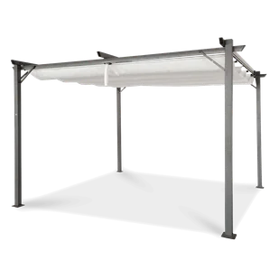 Pergola na taras SPRINT 3x4 Anthracite/White - HARDMAISTER - Kratki i pergole - miniaturka - grafika 1