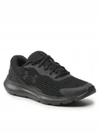 Buty sportowe damskie - Under Armour Buty Ua W Surge 3 3024894-002 Black/Black/Black - miniaturka - grafika 1