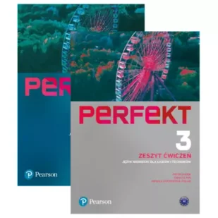 Pakiet Perfekt 3. Podręcznik i Zeszyt ćwiczeń z kodami do wersji interaktywnych. Język niemiecki dla liceów i techników - Książki do nauki języka niemieckiego - miniaturka - grafika 1