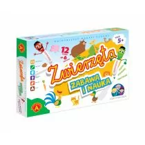 Alexander Uniwersytet Mądrej Zabawy Zwierzęta - Gry planszowe - miniaturka - grafika 1