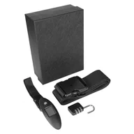 Akcesoria podróżnicze - Zestaw podróżny Mauro Conti, cyfrowa waga do bagażu, pas do walizki, kłódka podróżna | Abigail - miniaturka - grafika 1