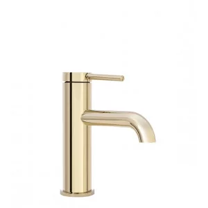 Rea B2014 Spot Gold Bateria umywalkowa niska - Baterie umywalkowe - miniaturka - grafika 1