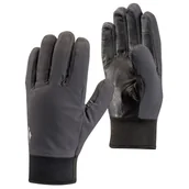 Rękawice narciarskie - Rękawiczki Black Diamond Midweight Softshell Gloves Rozmiar rękawiczek: M / Kolor: szary - miniaturka - grafika 1