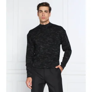 Calvin Klein Wełniany sweter | Regular Fit - Swetry męskie - miniaturka - grafika 1