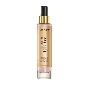 Yoskine Natural Glow Lekka, Połyskująca Mgiełka do ciała 100.0 ml - Rozświetlacze do twarzy i ciała - miniaturka - grafika 1