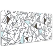 Podkładki na biurko - Duża podkładka na biurko Geometryczny wzór 100x50cm, Dywanomat - miniaturka - grafika 1