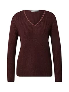Swetry damskie - ONLY sweter damski jennie, Port Royale/Detail:w. Dtm Lace, XL - grafika 1