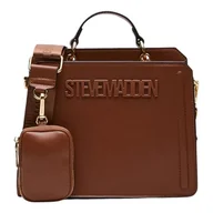 Torebki damskie - Steve Madden Damska torba na ramię Bevelyn Cabrio, jeden rozmiar, Skorupka, Rozmiar Uniwersalny - miniaturka - grafika 1
