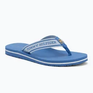 Klapki i japonki damskie - Japonki damskie Tommy Hilfiger Webbing Beach Sandal blue spell - miniaturka - grafika 1