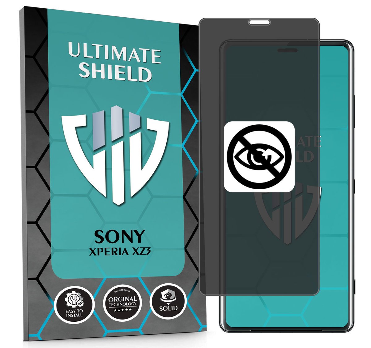 NAJLEPSZA FOLIA 5D ANTYSZPIEGOWSKA DO SONY XPERIA XZ3 HYDROŻELOWA MATOWA