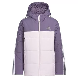 Kurtki i płaszcze dla dziewczynek - adidas Dziewczęca zimowa kurtka średniej wagi, cień fioletowy, Cień fioletowy, 4-5 lat - grafika 1