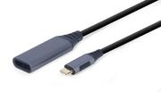 Kable komputerowe i do monitorów - Gembird Adapter USB-C 3.0 męski do DisplayPort żeński A-USB3C-DPF-01 - miniaturka - grafika 1