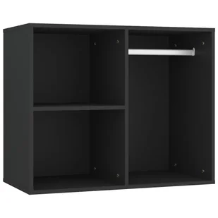 Toaletka z oświetleniem LED i szafkami, czarna Lumarko! - Toaletki - miniaturka - grafika 7